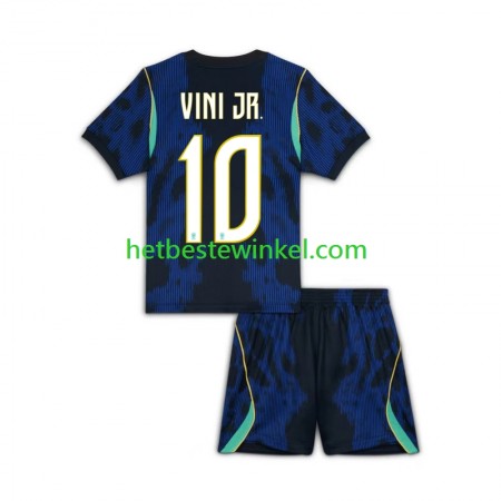 Brazilië Vinicius Junior 10 World Cup Voetbalshirts Kind Uit 2026